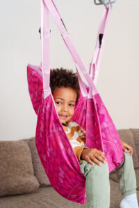 Vlinder kindertildoek met lussen