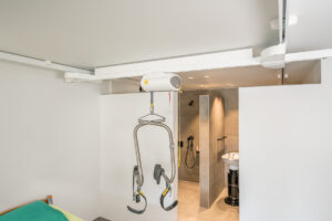 Traverserail met tilbeugel