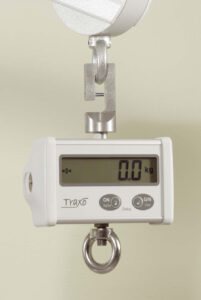 Weegschaal voor plafondlift